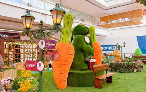 Multiplaza abre huerta urbana inmersiva para familias