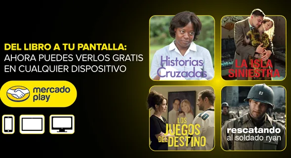 Día Internacional del Libro: relatos que cobran vida en Mercado Play
