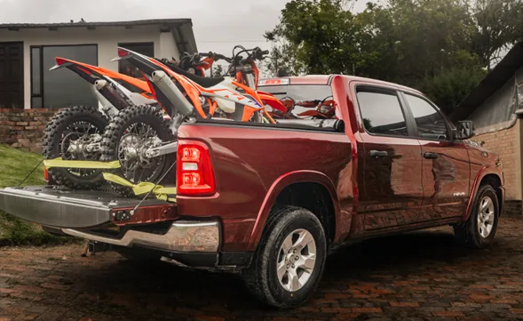 Ram impulsa desde su platón la pasión por las motocicletas