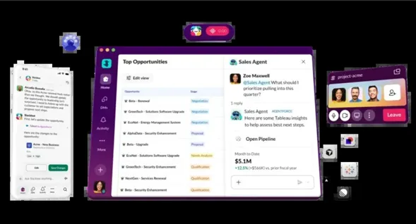 Novedades de Slack sobre IA integrada en el trabajo diario