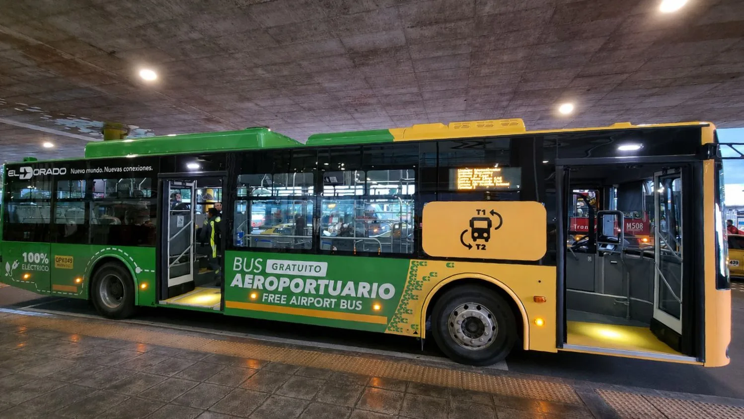 El Dorado renueva el servicio de bus aeroportuario gratuito