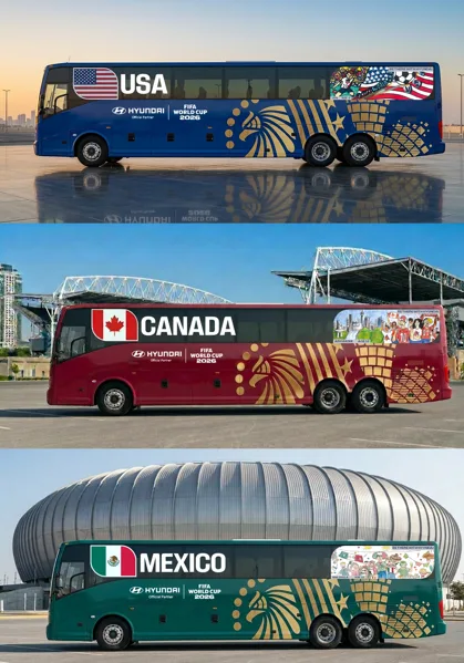 Hyundai Motor devela obras de arte de ‘Be There With Hyundai’