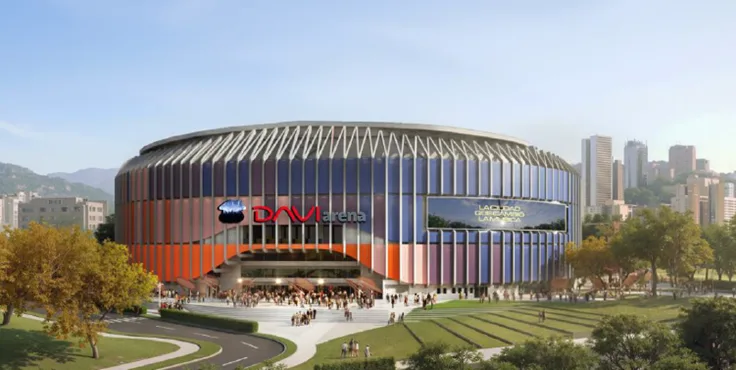 Nace DAVIarena, el nuevo ícono de entretenimiento de Latinoamérica