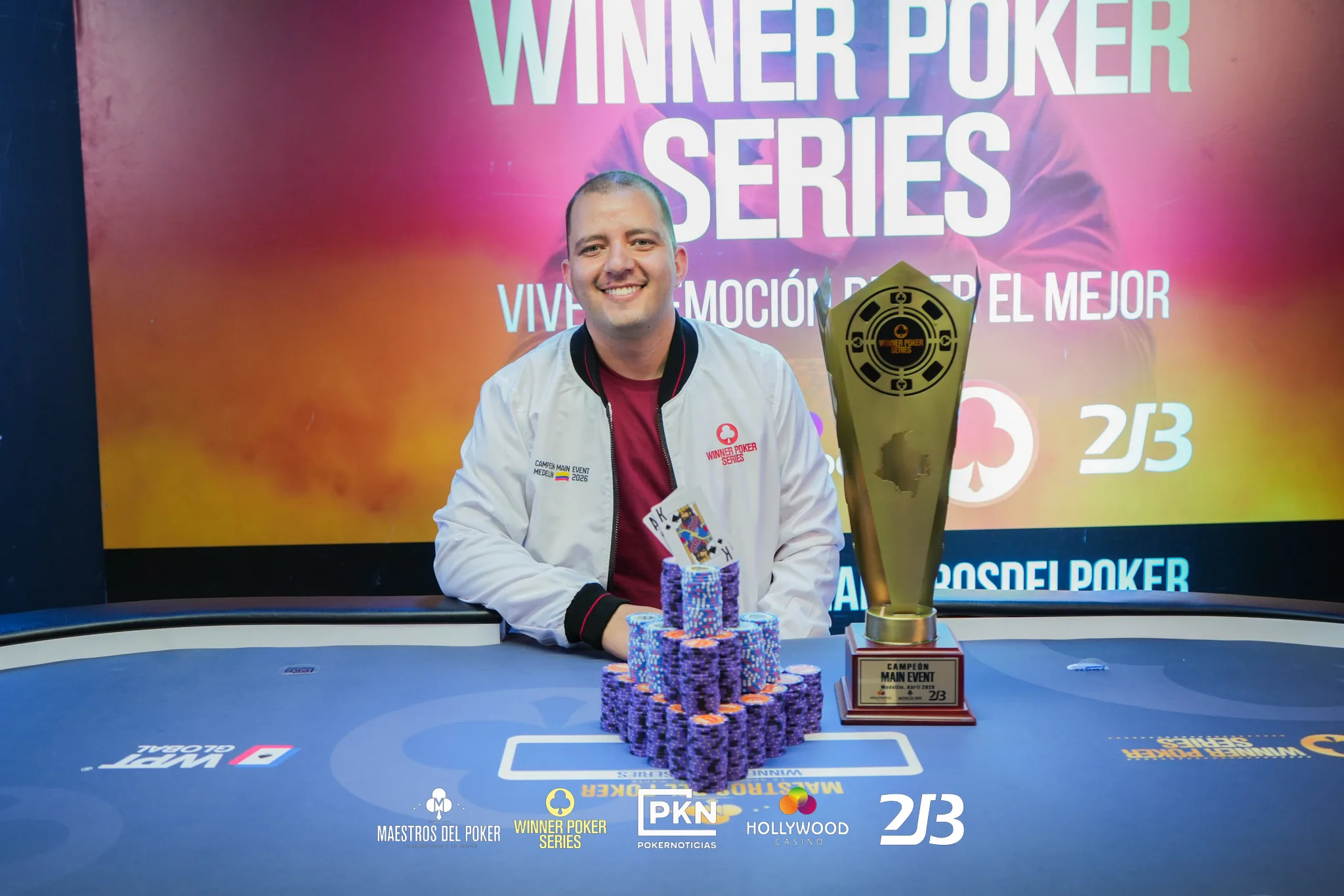 Winner Poker Series convierte a Medellín en el centro del póker y reparte $2.000 millones
