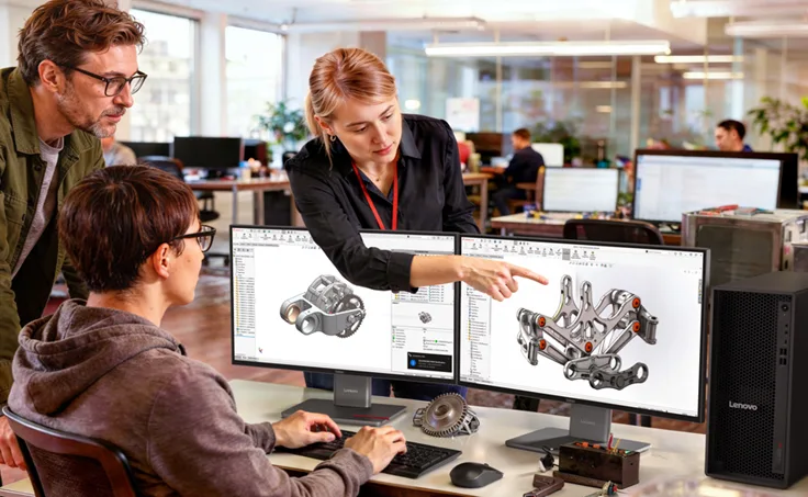 Lenovo apuesta por la IA híbrida con su nueva ThinkStation P4