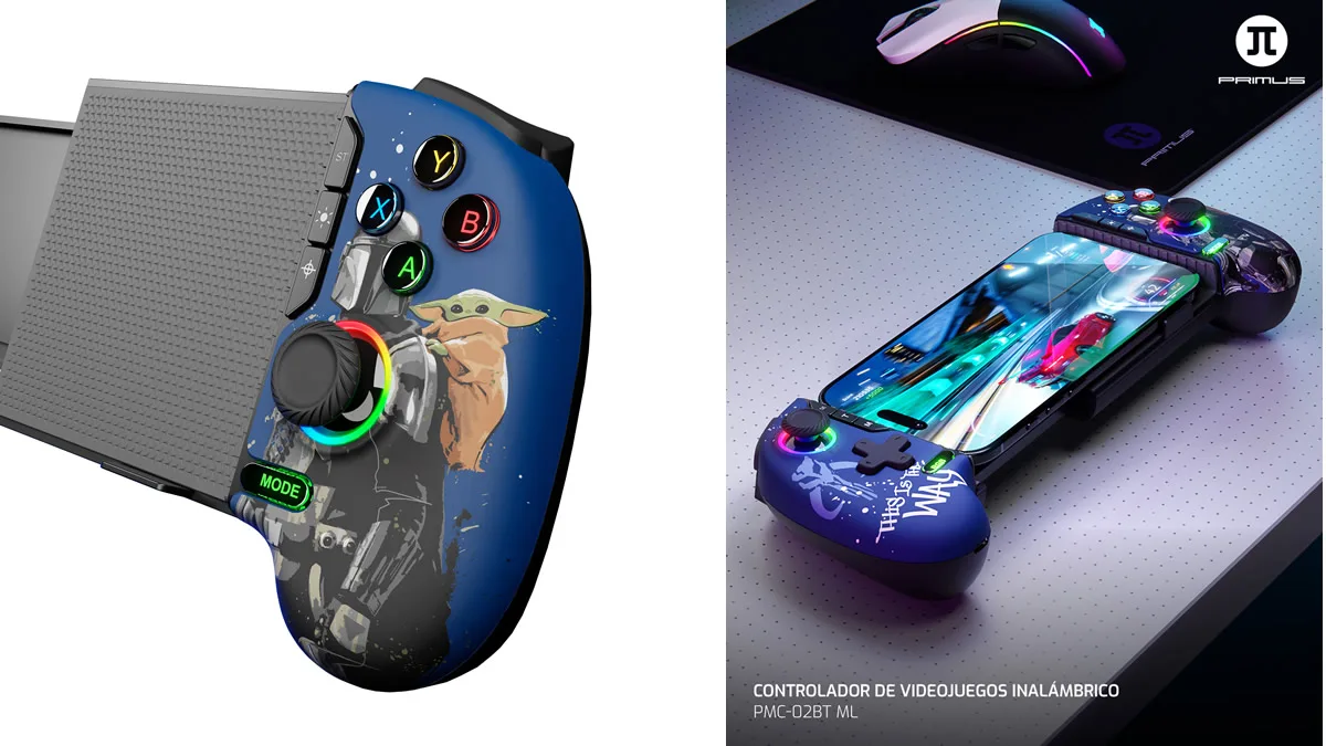 PRIMUS lanza en Colombia MANDOG50: el nuevo Control Inalámbrico Gamer, edición Mandalorian & Grogu