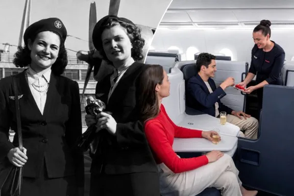 80 años de las primeras azafatas de Air France