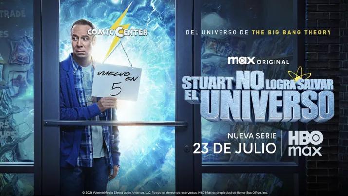 ‘Stuart no logra salvar el universo’, comedia Max original