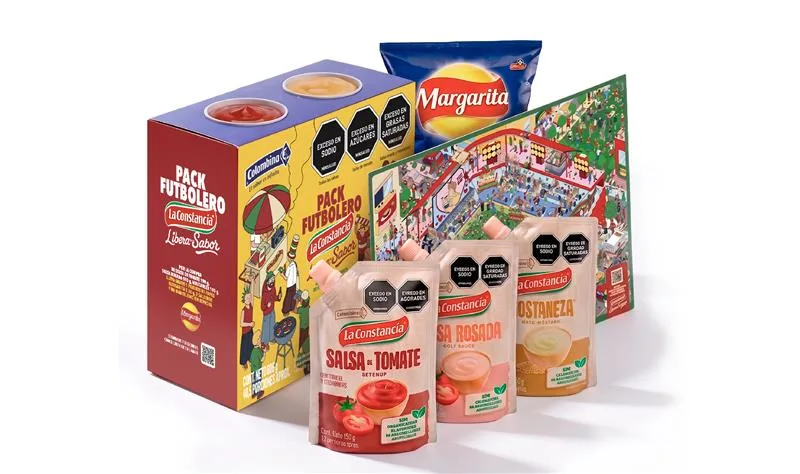 El fútbol impulsa el consumo de snacks y salsas
