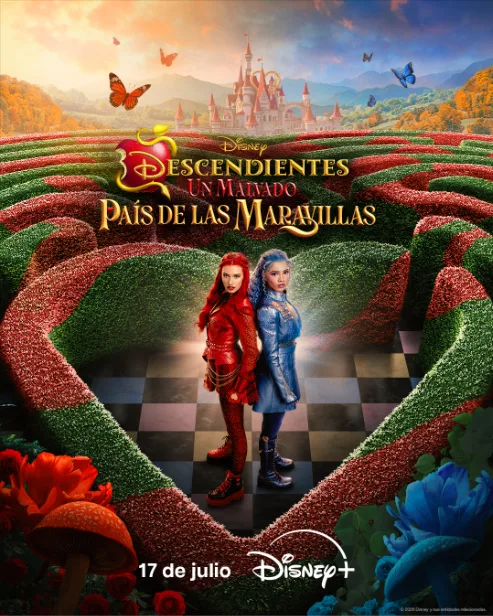Descendientes: un malvado país de las maravillas se estrena el 17 de julio en Disney+