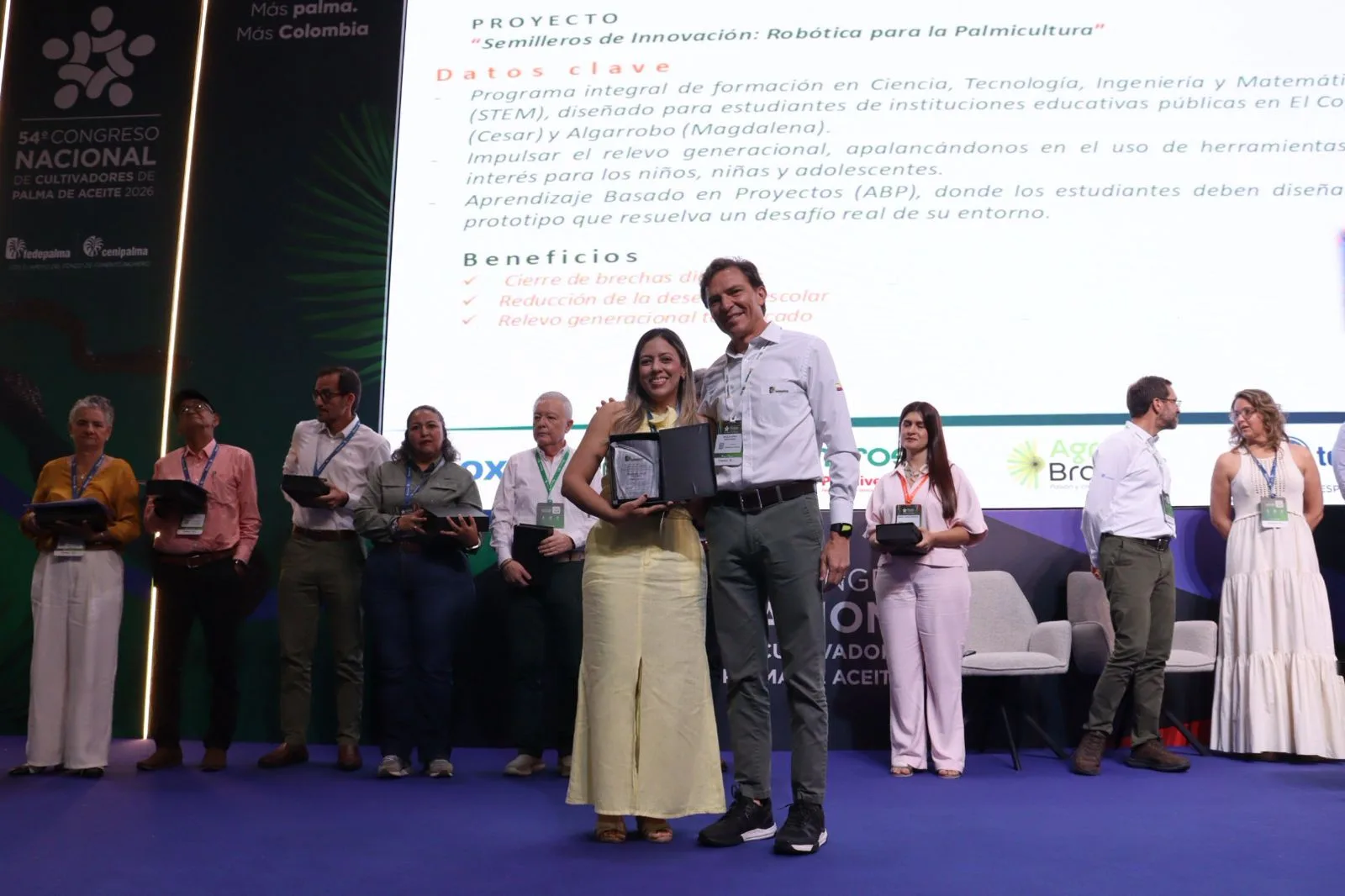 Fundación Social de Gremca recibe reconocimiento en Congreso de Fedepalma