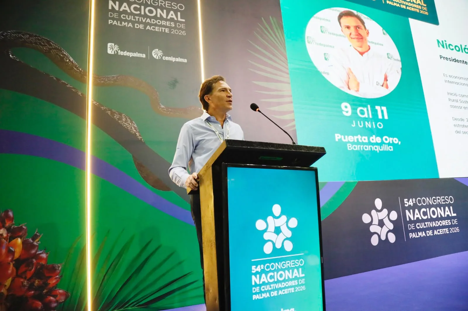 Fedepalma destaca récord productivo, sostenibilidad y retos para el futuro del sector palmero