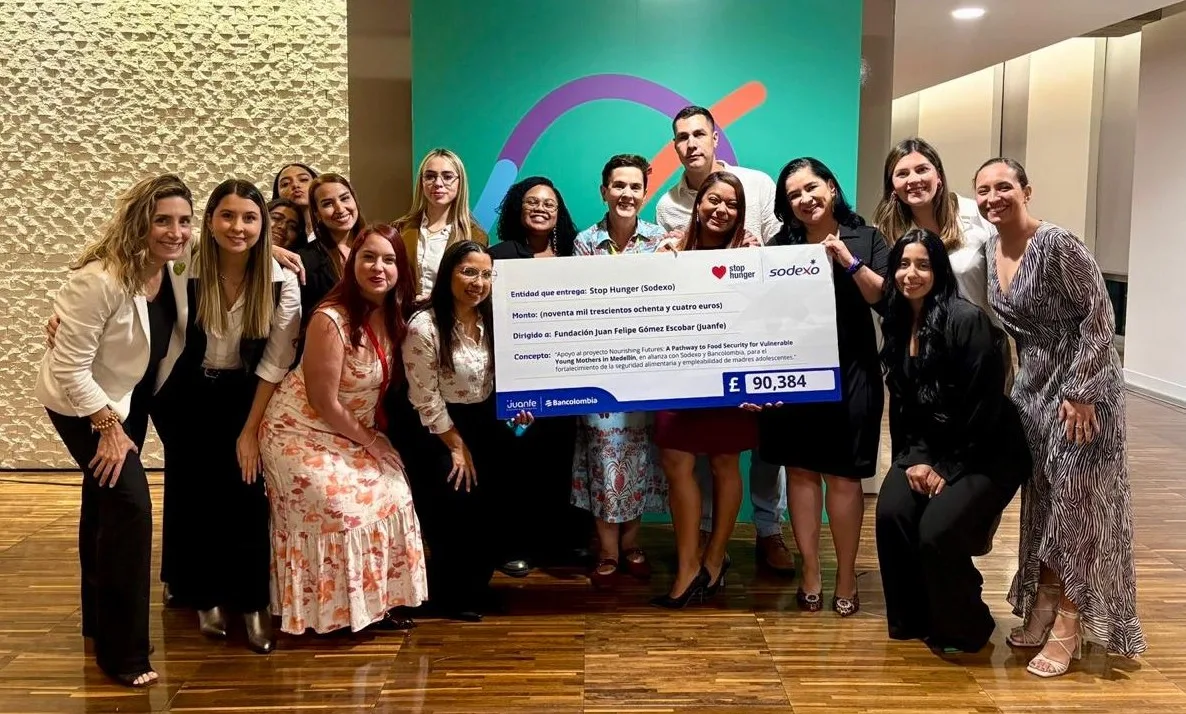 Sodexo y Bancolombia aportan servicios y capital a la Fundación JuanFe