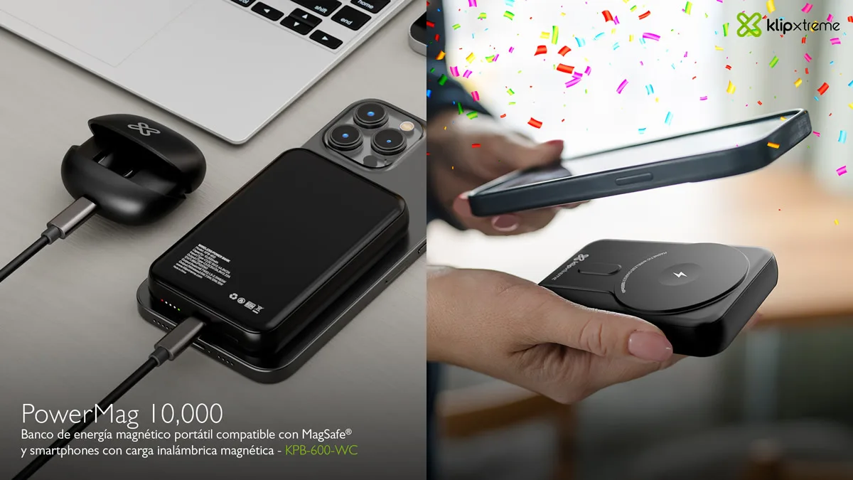 Energía para el Mundial: Klip Xtreme lanzó PowerMag 10000