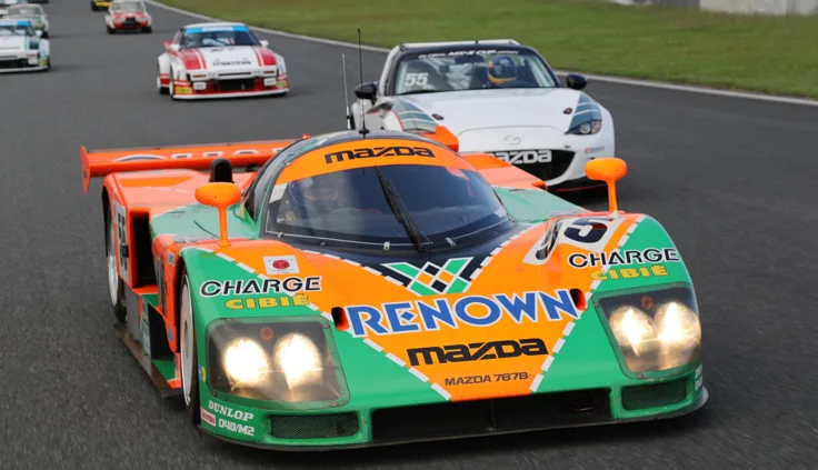 Mazda 787B regresa al Circuito de la Sarthe