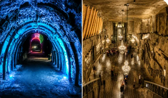 Catedral de Sal de Zipaquirá y la Mina de Sal de Wieliczka en Polonia se unen por el turismo