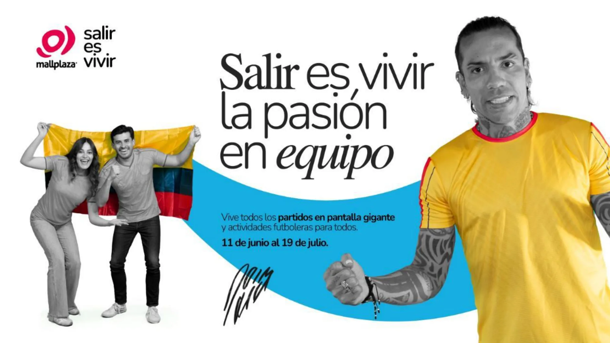 Mallplaza presenta su programación para disfrutar la fiesta del fútbol