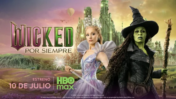 “Wicked por siempre” se estrena julio 10 en HBO Max
