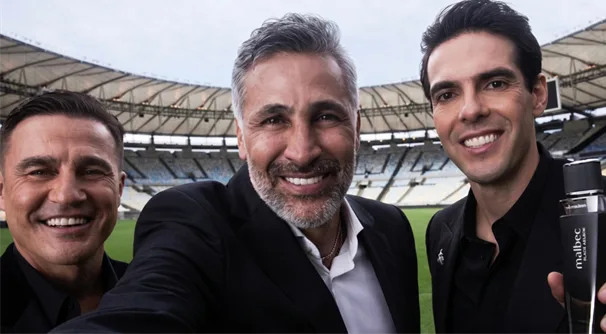 O Boticário reúne a tres titanes del fútbol mundial