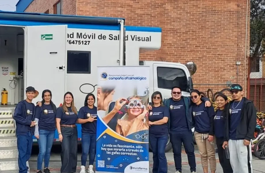 Eurofarma impulsa el bienestar infantil en Bogotá con ‘Campaña Oftalmológica’
