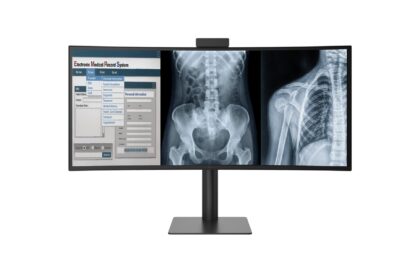 LG Electronics presenta un monitor de diagnóstico curvo
