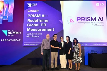 Prism IA de LG Electronics gana como la mejor herramienta/producto de IA en los premios in2