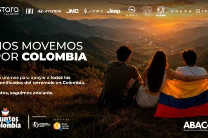 Astara de frente apoyando a los damnificados del terremoto