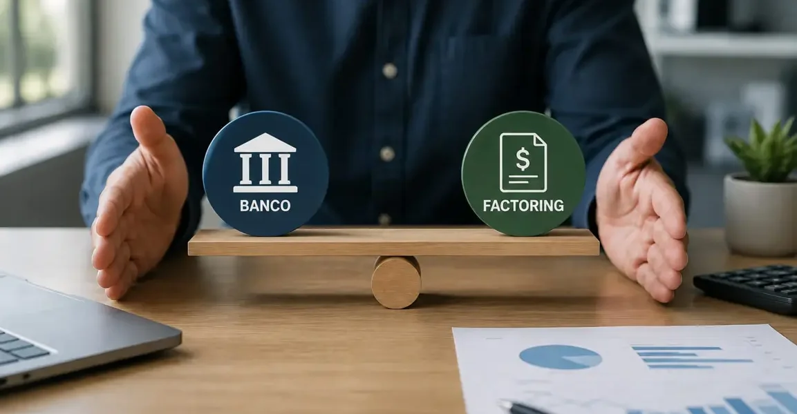 ¿Crédito bancario o factoring? Cinco claves para elegir la financiación adecuada según el flujo de caja