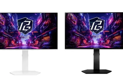 ASRock lanza los monitores Phantom Gaming PGO27QSA con panel QD-OLED 