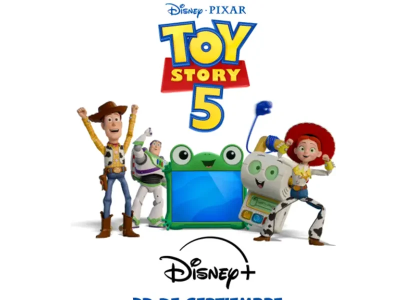 El éxito de taquilla Toy Story 5 llega exclusivamente a Disney+ el 23 de septiembre