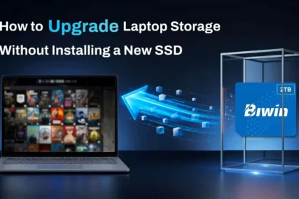 Biwin revela cómo ampliar el almacenamiento de una notebook sin instalar un SSD nuevo