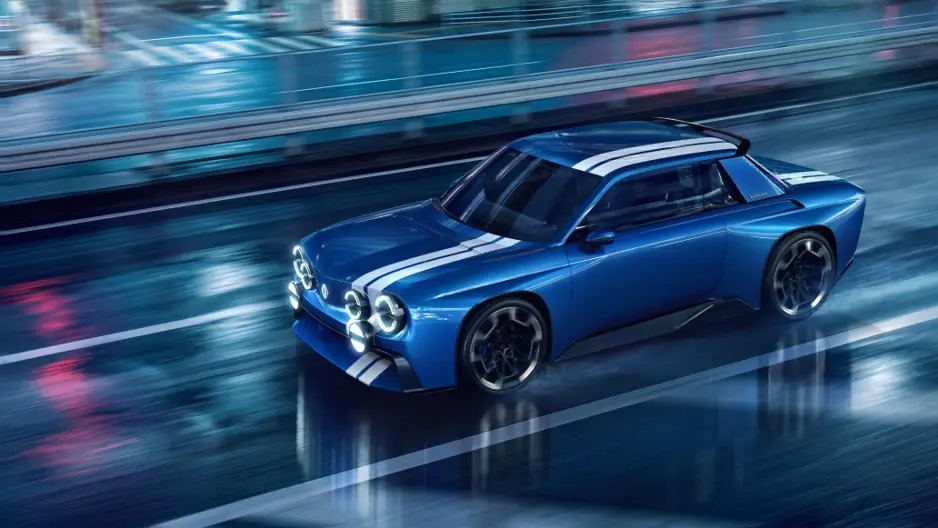 Renault 8 gordini concept: llevando un icono de la tracción trasera a la era eléctrica