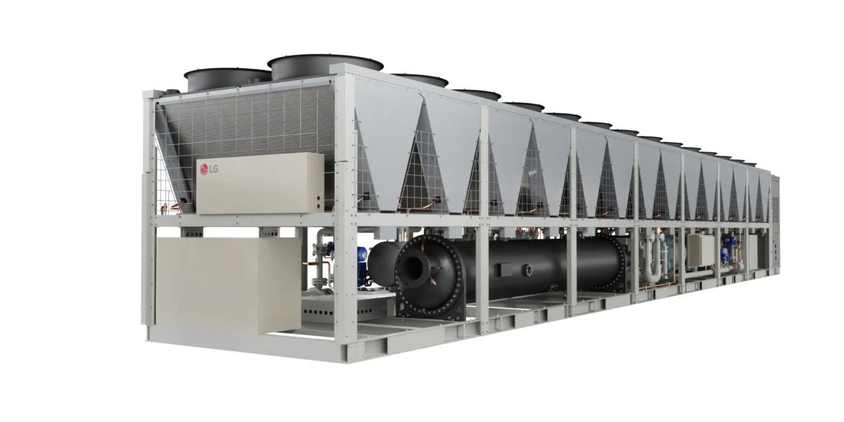 LG electronics lanza un chiller centrífugo enfriado por aire para centros de datos de IA