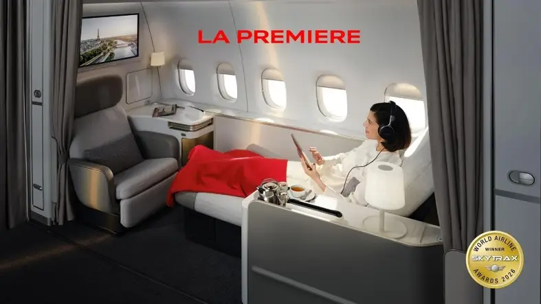 Air France es elegida la mejor Primera Clase del mundo en los Skytrax World Airline Awards 2026