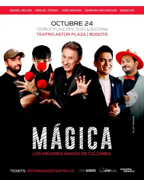 La magia se tomará el Teatro Astor Plaza en ‘Mágica’