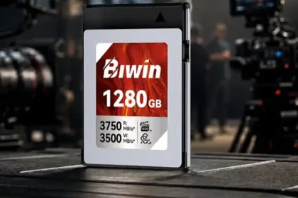 Biwin lanzó la tarjeta de memoria Amber CB500 PRO para producción profesional de video en 12K