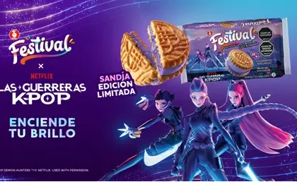 Galletas Festival se une a Netflix y “Las Guerreras K-Pop”